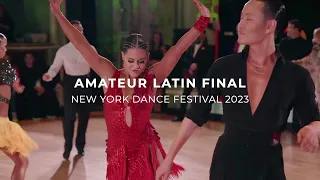 AMATEUR LATIN FINAL | NYDF 2023 | NEW YORK DANCE FESTIVAL