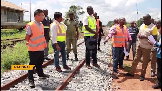 Minister Ecweru in efforts to bring back the URC's wagons that were stuck in Kenya