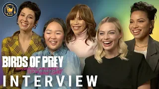 Birds of Prey Interviews with Margot Robbie, Cathy Yan, Mary Elizabeth Winstead and More