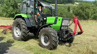 Deutz DX 3.50 SC - 1. Schnitt / Heuernte 2022