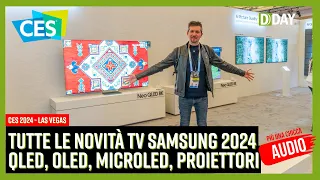 CES 2024 - Tutti i nuovi TV 2024 di Samsung (più una chicca audio)