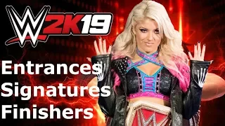 WWE 2K19 Entrances/Signatures/Finishers: Alexa Bliss