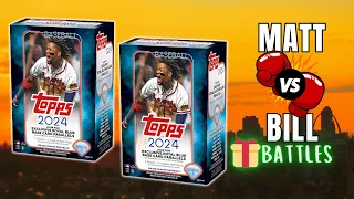 BLASTER BOXES 2024 TOPPS SERIES 1 BASEBALL CARDS RETAIL New Box Battle