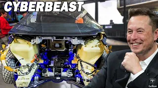 Elon Musk Unveils What's inside Tesla 2024 CyberBeast 845 HP and 40,000 lbs Towing Capacity!