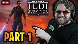 Jedi Survivor - Coruscant and Koboh Full Playthrough - Part 1