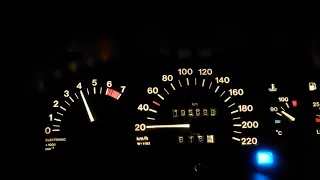 Opel Astra F 1.4 Acceleration