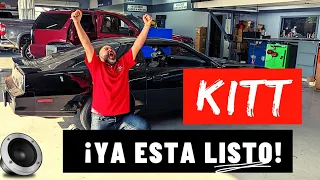 ¡YA ESTA LISTO! KITT KNIGHT RIDER INSTALANDOLE UN SISTEMA DE SONIDO AL AUTO INCREÍBLE RAUL EL PELON