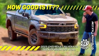 2023 Chevrolet Silverado ZR2 AEV Bison: Off-Road Test