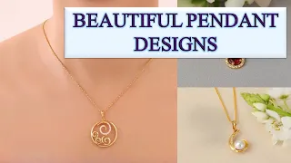 Beautiful Gold Pendant Designs 2022