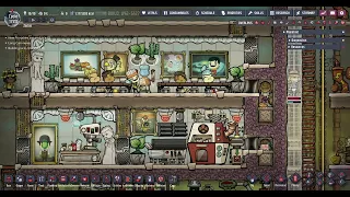 ONI Completed Kitchen Setup Infinite Deep Frozen Food Storage Pt 2 - Oxygen Not Included