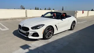 Tour the 2024 Z4 M40i in Alpine White | 4K