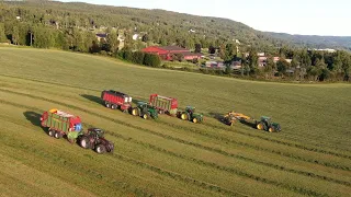 SILAGE IN NORWAY! 3X John Deere & 2x Valtra! Second Cut |