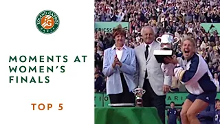 Top 5 moments at Women's Finals - Roland-Garros