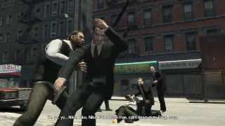 Dimitri's hitman kills Roman instead of Niko - GTA IV