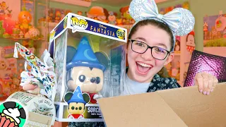 Magic Disney Mail Unboxing! Stickers, Masks, Funko Pop, Mandalorian, & Disney Doorables!