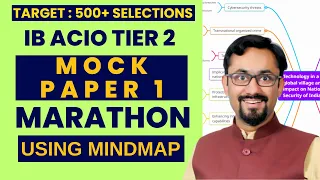 IB ACIO 2024 Tier II Descriptive Sessions || Marathon Session Mock Test | Interview and Descriptive