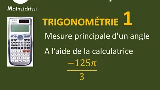 trigonométrie mesure principale 1