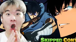 Reacting to AniNews' SUNG JIN WOO Becomes The Shadow Monarch  SOLO LEVELING Episode 12 Cut Content