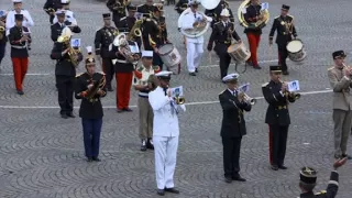 French military band dazzles with Daft Punk rendition