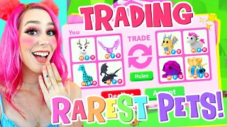 TRADING LEGENDARY PETS That Will NEVER COME BACK in Adopt Me for 24 Hours! (Roblox)