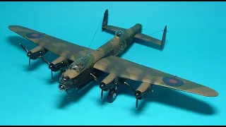 Revell 1/72 Lancaster Build part 1 (classic)