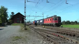 Bahnverkehr am Gotthard - Crossrail Re 430 in Wassen