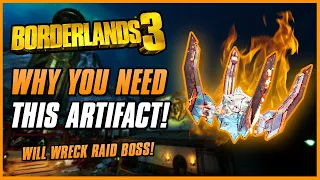 BEST BOSSING ARTIFACT WILL DESTROY THE RAID BOSS | Borderlands 3 Artifact Guide & Tips