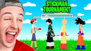 BECKBROS React To ANIME STICK TOURNAMENT!