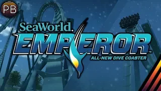 Emperor: A Brand New Dive Coaster Coming to SeaWorld San Diego in 2020! New Details Revealed!