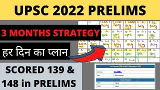 UPSC 2022 PRELIMS 3 MONTHS STRATEGY | HOW TO PLAN EACH DAY ? | #UPSC_2022