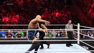 WWE 2K15 Roman Reigns vs The Big Show