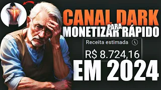 CANAL DARK - O NICHO LUCRATIVO PARA GANHAR DINHEIRO EM 2024!