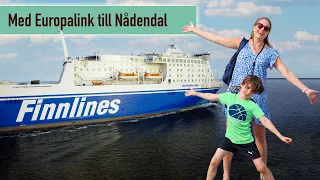 Med barn på Finnlines bilfärja Europalink till Nådendal