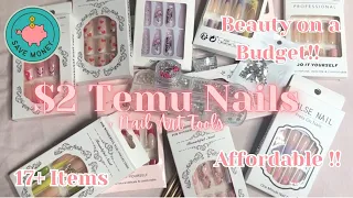 $2 Temu Nail Haul | 17+ Items | Stop Wasting Your Coins 💰