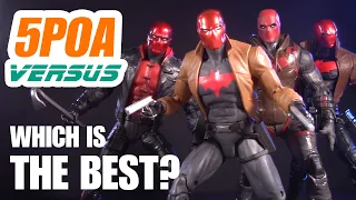 BEST RED HOOD ACTION FIGURE? DC Essentials vs DC Multiverse vs Three Jokers vs Gotham Knights - 5POA