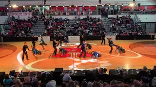 Extreme Ballroom Youth Blue 1 "Lady Gaga" Latin Formation Medley 2021 Utah DanceSport Challenge