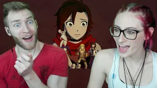 THEY ARE TRIPPING SO BAD!! Reacting to RWBY Volume 9 Ep.4 A Cat Most Curious" with Kirby!