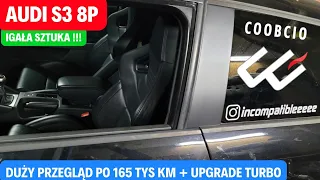 Najfajniejsze Audi S3 8P w Coobcio Garage duży przeglad i mod Turbo. BHZ w manualu i Recaro