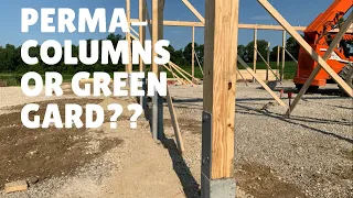 Pole Barn Concrete perma-columns | Precast concrete posts