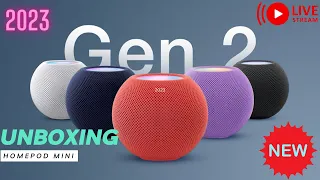 Unboxing and Setup of the New Apple HomePod Mini 2023