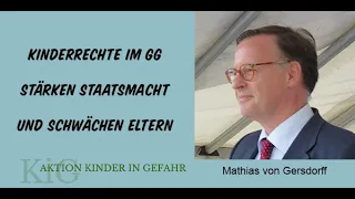 Kinderrechte im GG stärken Staatsmacht und schwächen Eltern