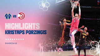 Highlights: Kristaps Porzingis puts up career-high 43 points vs Atlanta Hawks - 3/8/23