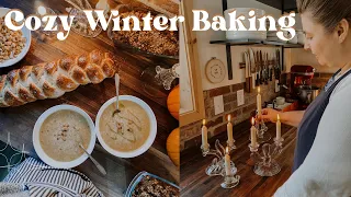 Cozy Winter Baking | Slow Living Day at the Cottage
