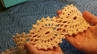 Ленточное КРУЖЕВО " Сафари ", Вязание КРЮЧКОМ , crochet beautiful pattern (Узор № 301)