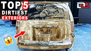 Pressure Washing the DIRTIEST Vehicles I've Ever Seen! | The Detail Geek 2