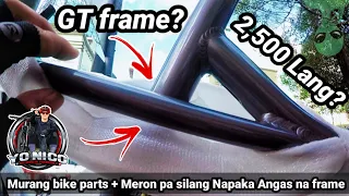 QUIAPO LATAGAN MURANG BIKE PARTS + MERON SILANG FRAME NA HALOS LOOK ALIKE NG GT vol.141