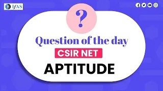 Question of the day - RATIO AND PROPORTION | CONCEPT | CSIR NET | GATE