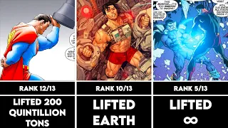 Superman's 13 Strongest Feats In The Comics