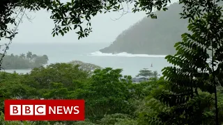 The 'forgotten' migrant crisis at Panama-Colombia border - BBC News