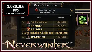 Rogue Assassin Brokenly Overpowered Right Now! (data at end) Master Zariel Gameplay - Neverwinter